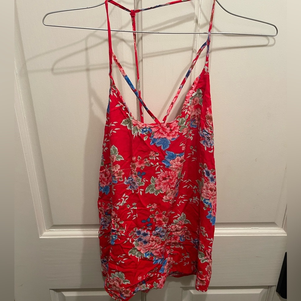 No Boundaries Floral Tank